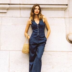 Rouje Jacob Vest Indigo